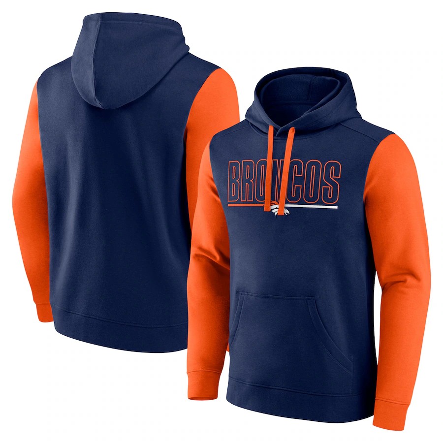 Men Denver Broncos blue 093 NFL 2024 hoodie->denver broncos->NFL Jersey
